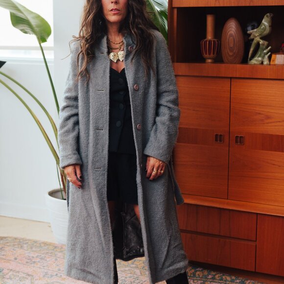 Vintage Wool Wrap Coat by Niccolini - Picture 10 of 10